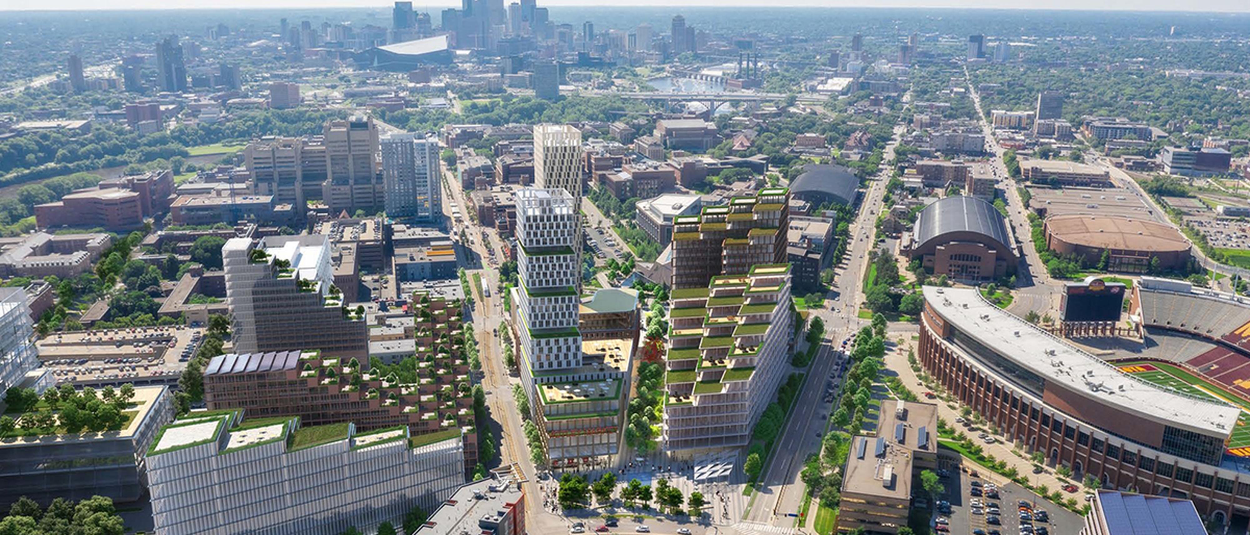 The Minnesota Innovation Exchange conceptual rendering